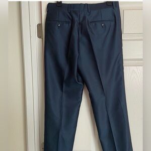 JF J.Ferrar Men's Dress Pants - Navy 36x30